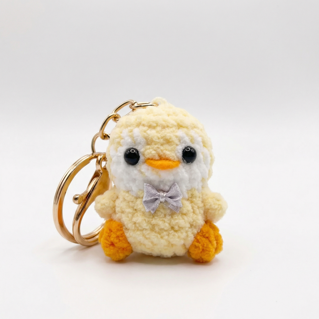 Pinguin gehaakt
